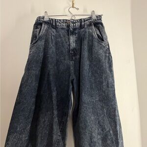 Washed Denim Jeans